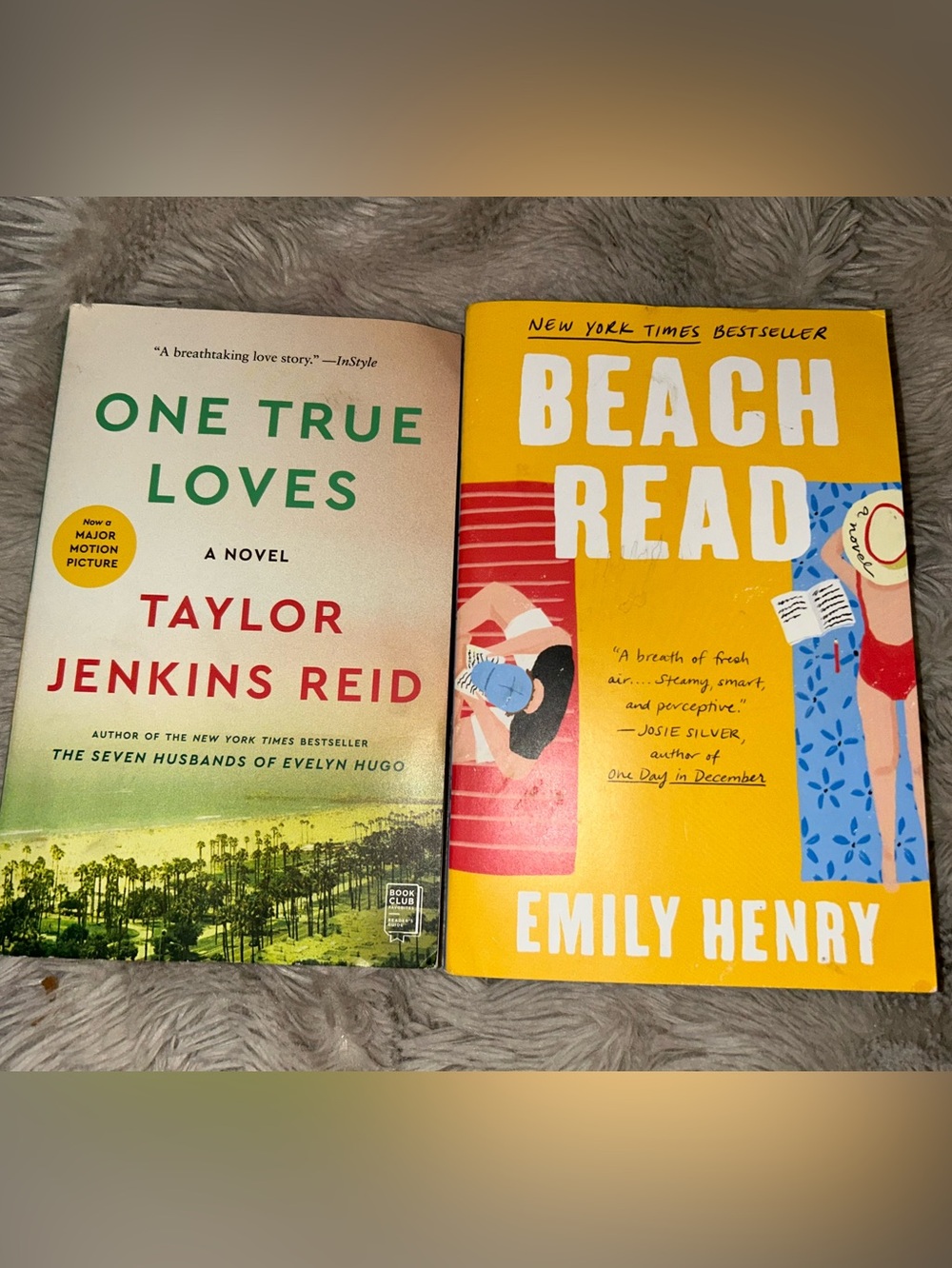 Beach Read & One True Loves Paperback Book Bundle